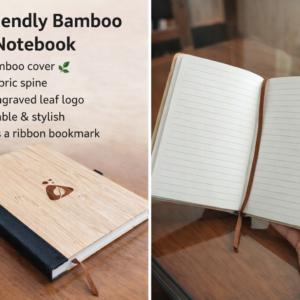 Eco-Friendly Bamboo Notebook